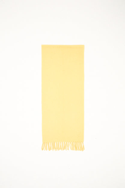 Yellow warm scarf