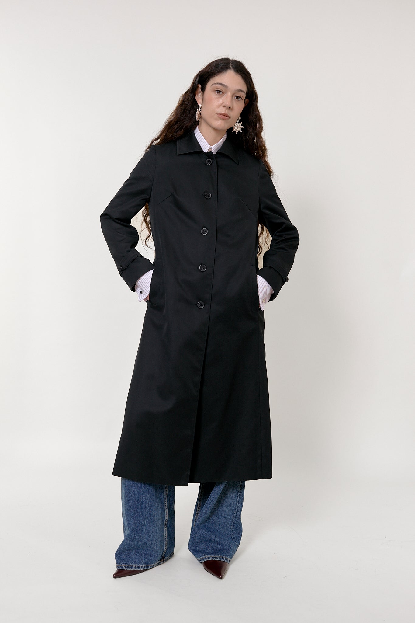 Vintage tailored trench coat