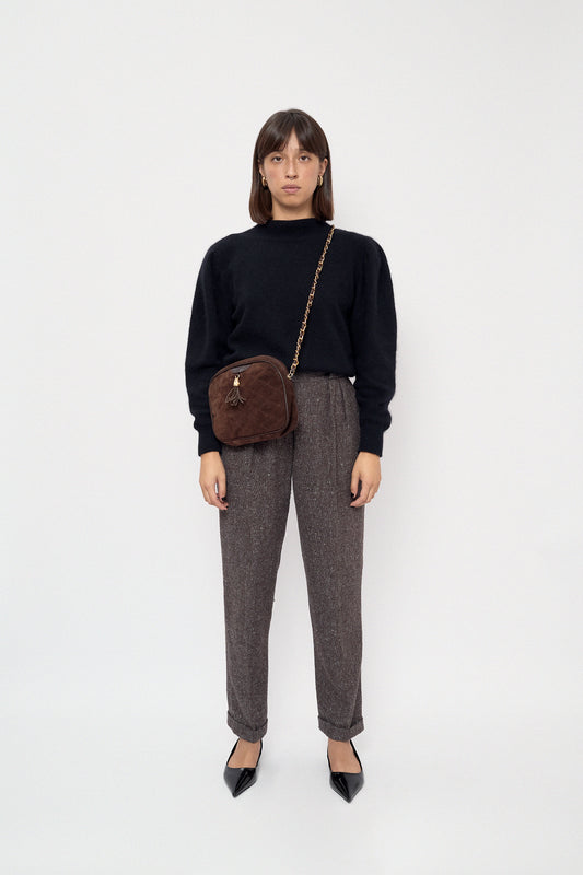 Wool winter trousers