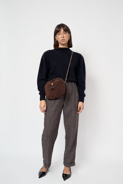 Wool winter trousers