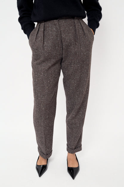 Wool winter trousers