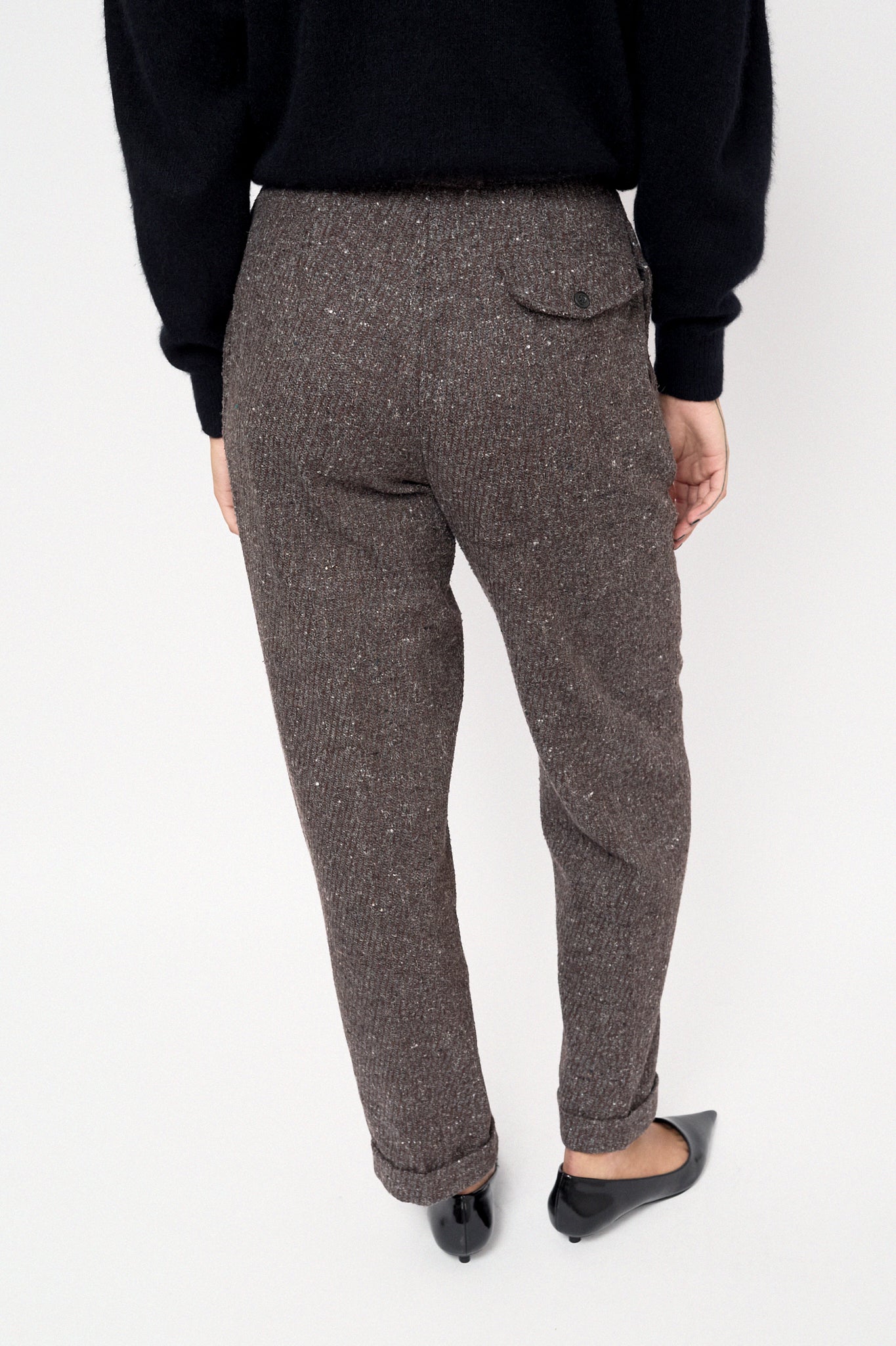 Wool winter trousers