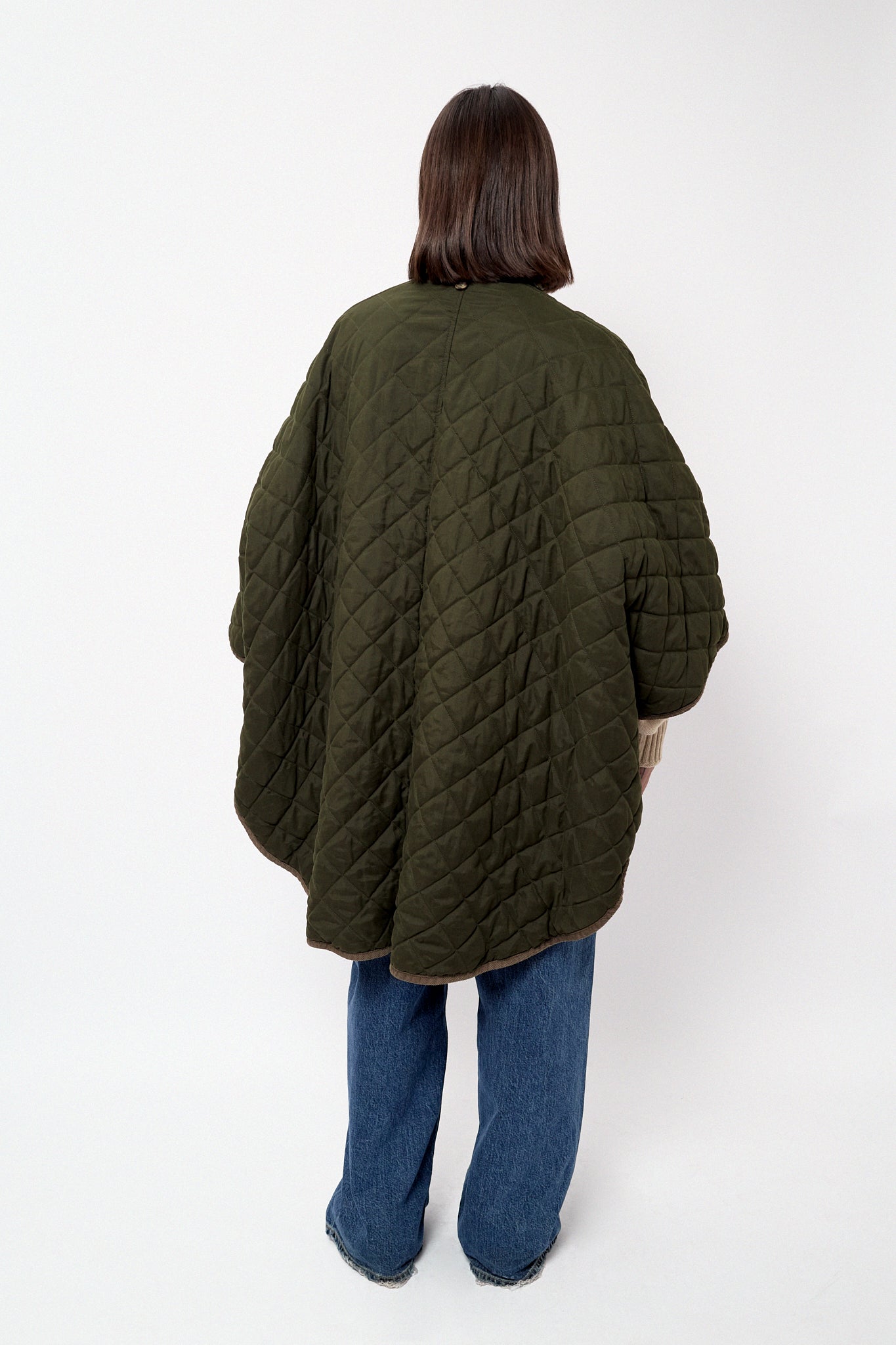 Hooded poncho