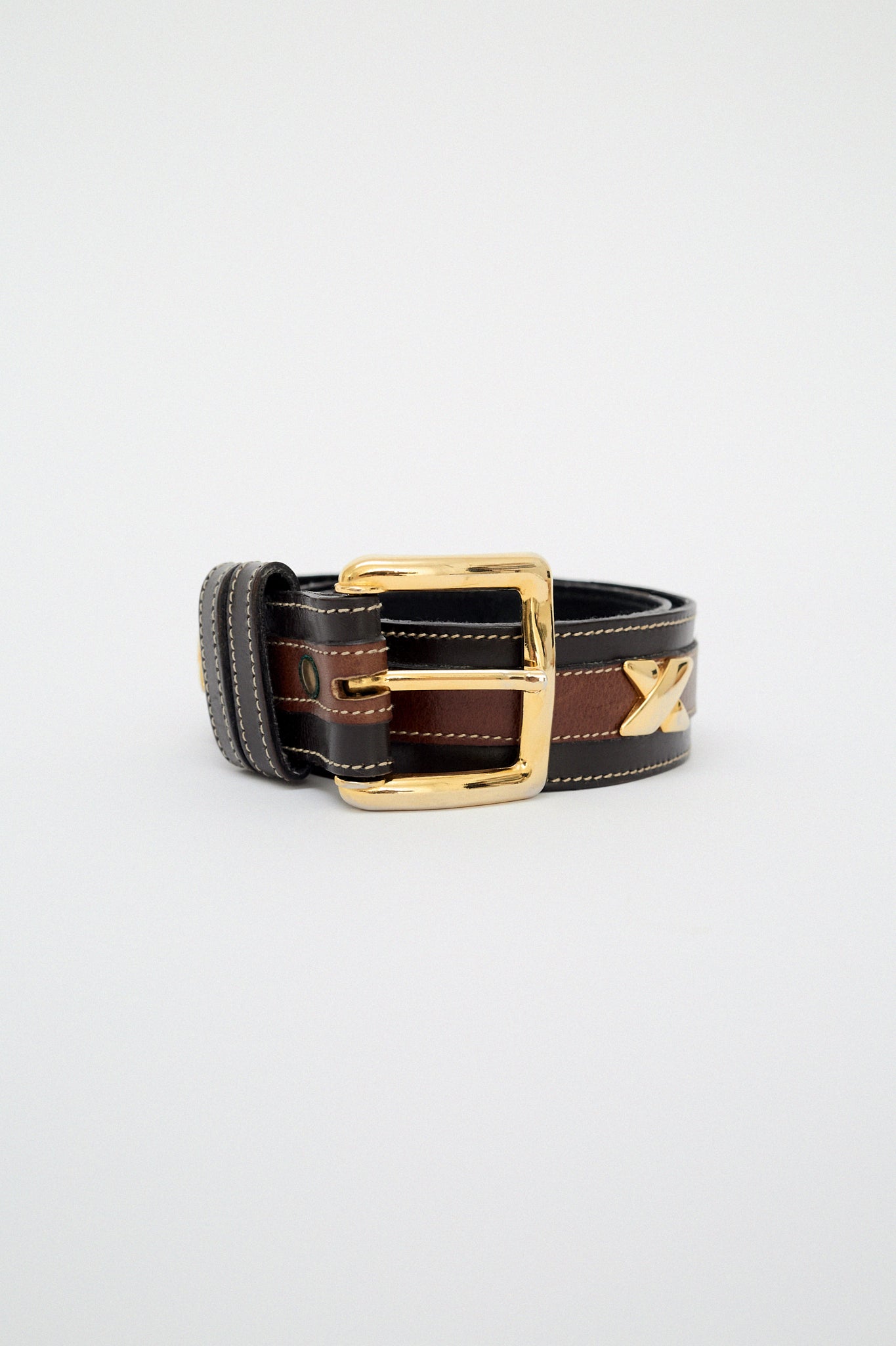 Leather belt