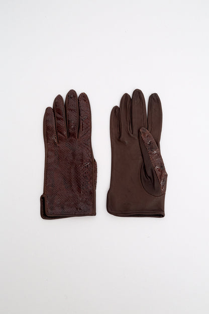 Beautiful leather gloves