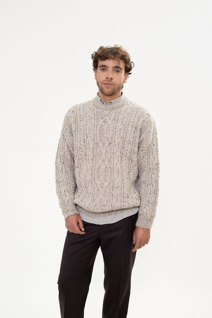 Oversized wool jumper