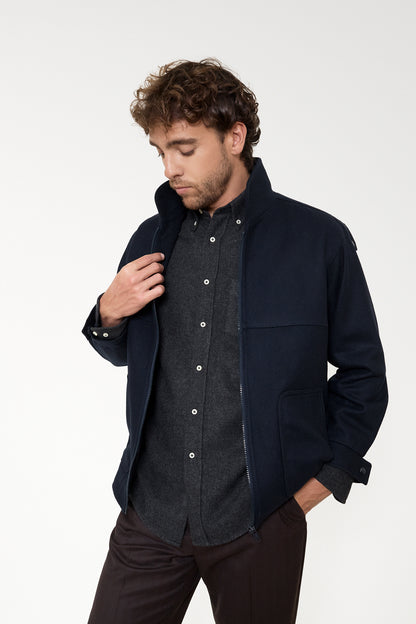 Wool winter jacket