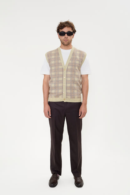 Vintage wool waistcoat