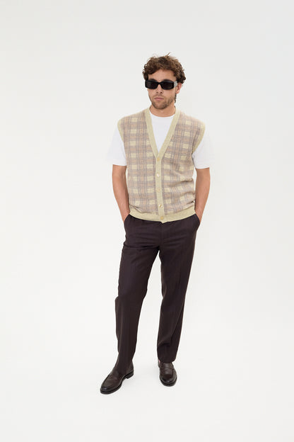 Vintage wool waistcoat