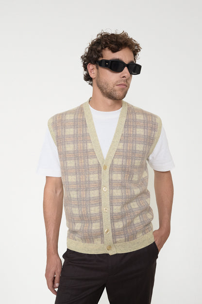 Vintage wool waistcoat