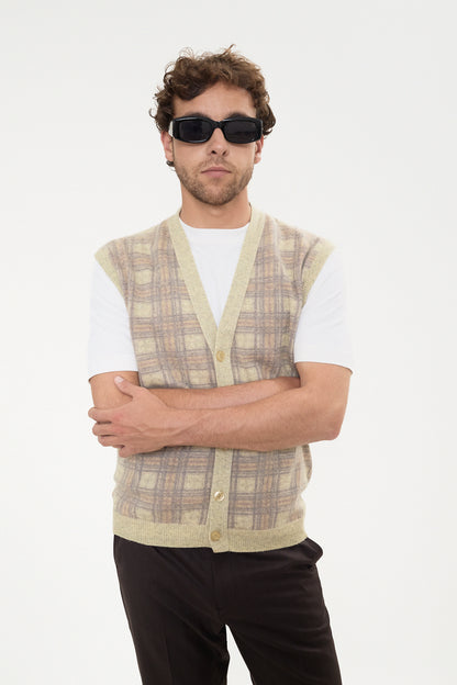 Vintage wool waistcoat