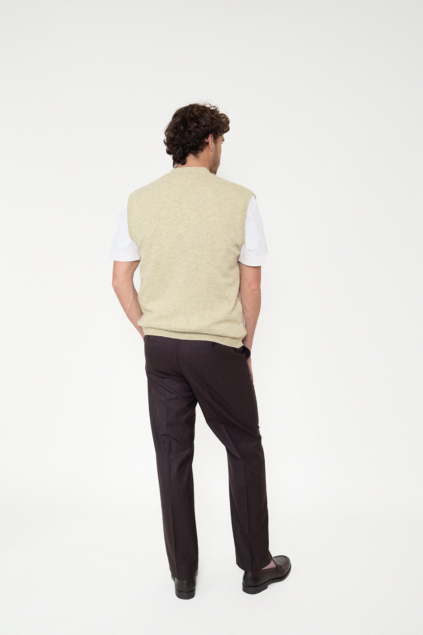 Vintage wool waistcoat