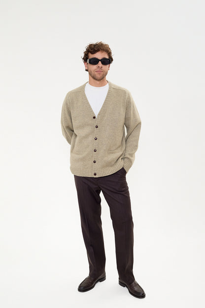 Wool cardigan