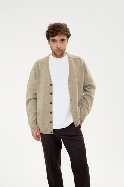 Wool cardigan