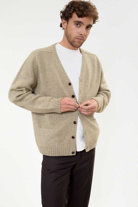 Wool cardigan