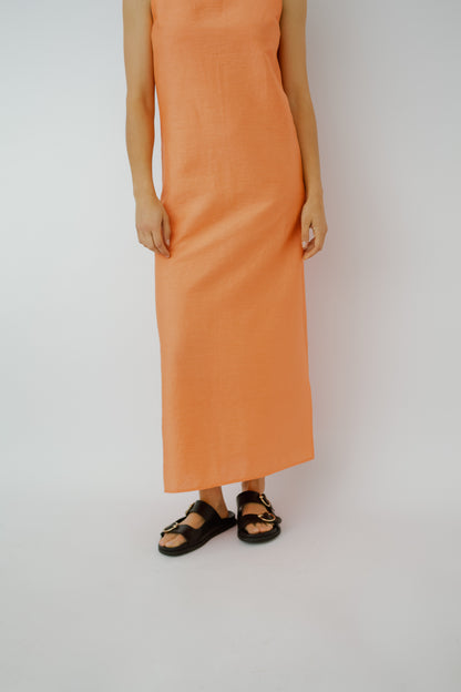 Light peachy summer dress