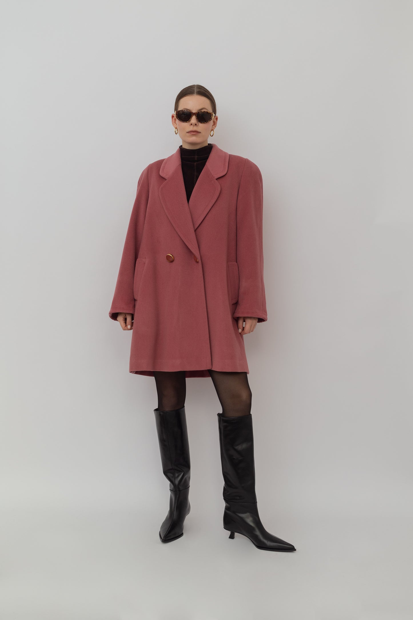 Pink retro coat